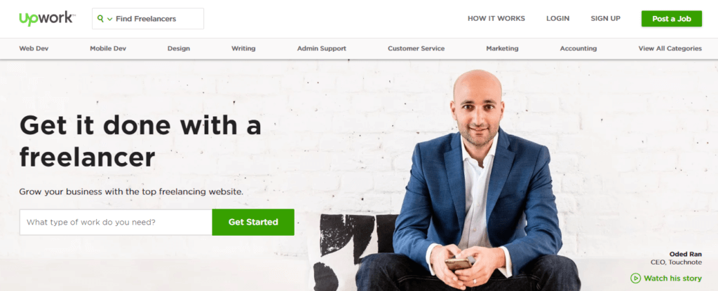 Best Freelance Job Websites Upwork